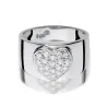 Złoty pierścionek z diamentem Białe złoto EW-352 0,26ct