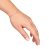 Srebrna bransoletka GWIAZDKI