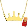 Złoty naszyjnik Queen grawer