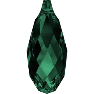Złoty naszyjnik z kryształkiem Nature made with Swarovski 585