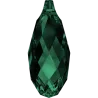 Złoty naszyjnik z kryształkiem Nature made with Swarovski 585