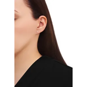 Złote kolczyki Sportowe