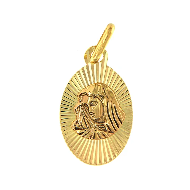 Medalik Matka Boska diamentowany pr. 585
