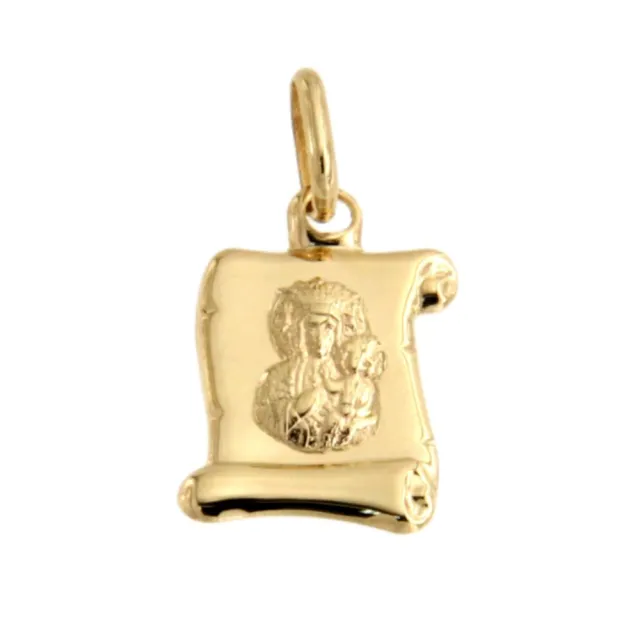 Medalik Matka Boska Częstochowska papirus pr. 585