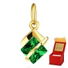 Goldener Anhänger Emerald Band| ergold