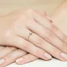 Gold Diamant Ring EY-129 0.10ct | ergold