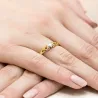 Gold Diamant Ring EY-13 0.10ct | ergold