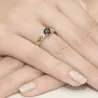 Gold Diamantring EY-14 Saphir | ergold