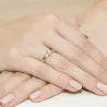 Gold Diamant Ring EY-155 0.12ct | ergold