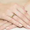 Gold Diamantring EY-185 Saphir | ergold