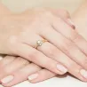 Gold Diamant Ring EY-203 0.23ct | ergold