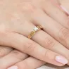Gold Diamant Ring EY-226B 0.25ct | ergold