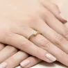 Gold Diamant Ring EY-273 0.19ct | ergold