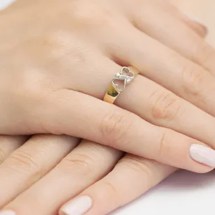Gold Diamant Ring EY-286 0.04ct | ergold