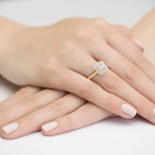 Gold Diamant Ring EY-345 0.50ct | ergold