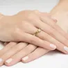 Gold Diamant ring EY-360 0.08ct | ergold