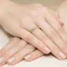 Gold Diamant Ring EY-371 0.09ct | ergold
