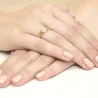 Gold Diamant Ring EY-41 0.17ct | ergold