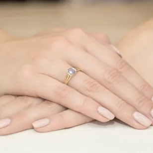 Gold Diamantring EY-5 Tansanit | ergold