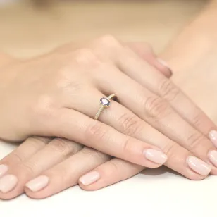 Gold Diamantring EY-67 Tansanit | ergold