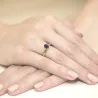 Gold Diamantring EY-68 Saphir | ergold
