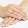 Gold Diamantring EY-72 Saphir | ergold