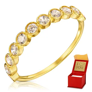 Goldring WHITE STONES 585 ER.0036P| ergold