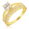 Goldring WHITE STONES 585 | ergold