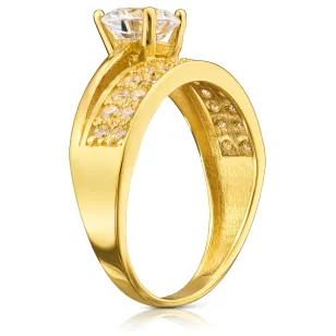 Goldring WHITE STONES 585 | ergold