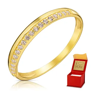 Goldring Ring mit Strasssteinen P3.1667 | ergold