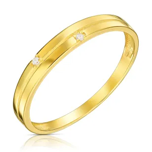 Goldener Ring Zarter Kreis P3.1651 | ergold