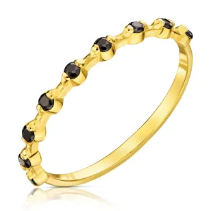 Gold Ring BLACK STONE Versuch 585 P3.1672Pc | ergold