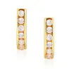 Goldene Ohrringe Paths Sparkle K1.141 | ergold