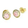 OPENWORK GOLD OHRRINGE Schwarz Zirkonia K1.815sr | ergold