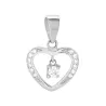 Silber Anhänger Herz Zirkonia WS3.2340 | ergold