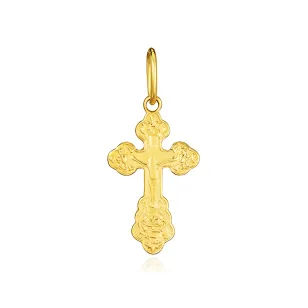 Goldenes Orthodoxes Kreuz W2.272| ergold