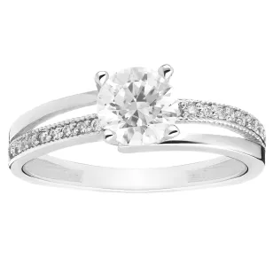 Silberring mit Strass Verlobung PS3.1552 | ergold