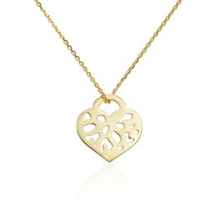 Golden Celebrity Heart Openwork C.314 | ergold