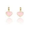 Goldene Kinderohrringe Hearts 585 | ergold