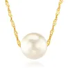 Goldene Perlenkette Lucia W.Perlenkette| ergold