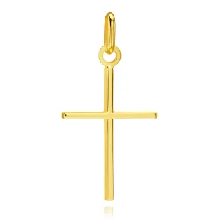 SCHÖNES GOLDENES KREUZ 3D Taufkommunion K05| ergold