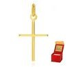 SCHÖNES GOLDENES KREUZ 3D Taufkommunion K05| ergold