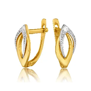 Goldene Ohrringe K1.217 | ergold