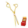 Goldene Schere mit Strasssteinen verziert Probe 585 K1.804rP | ergold