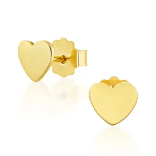 Goldene Ohrringe Herz K2.1397 | ergold