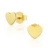 Goldene Ohrringe Herz K2.1397 | ergold