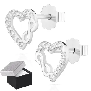 Silber Ohrringe "Eternal Love" KS3.2436 | ergold