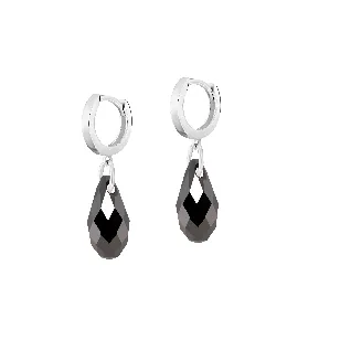 Silber Ohrringe Wind aus Swarovski Kristall CNA.30| ergold