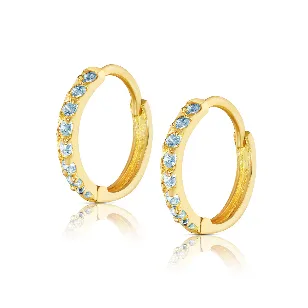 Princess Sparkle Gold Ohrringe K3.2329 | ergold