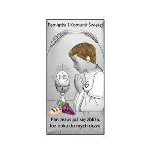 Piękna pamiątka komunijna dla Chłopca